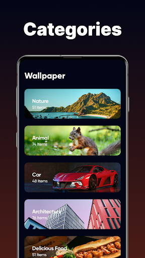Captura de pantalla de Ondulación y fondo de pantalla