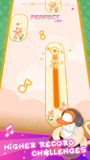 Captura de pantalla de Dream Notes: Cute Music Game