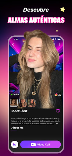 Captura de pantalla de MeetChat