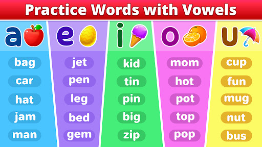 Captura de pantalla de Spelling & Phonics: Kids Games