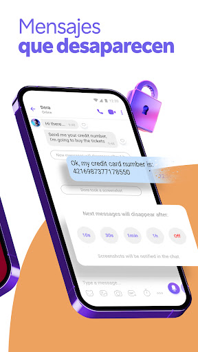 Captura de pantalla de Rakuten Viber Messenger