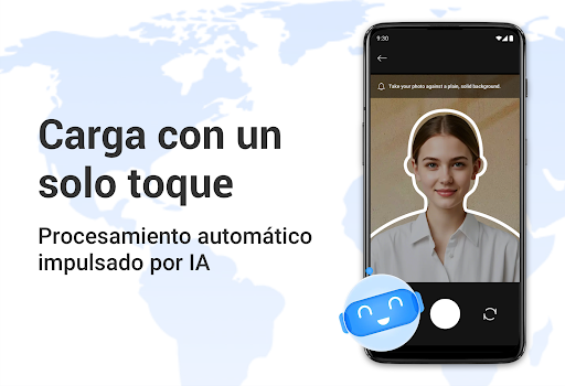 Captura de pantalla de Creador de Fotos de Pasaporte