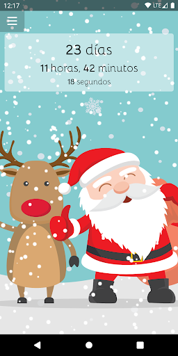 Captura de pantalla de Cuenta Regresiva para Navidad