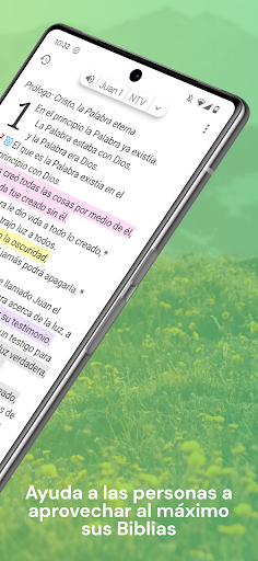 Captura de pantalla de Biblia para la Vida