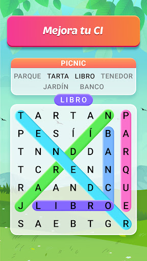 Captura de pantalla de Sopa de Letras Español