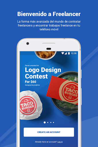 Captura de pantalla de Freelancer: Hire & Find Jobs