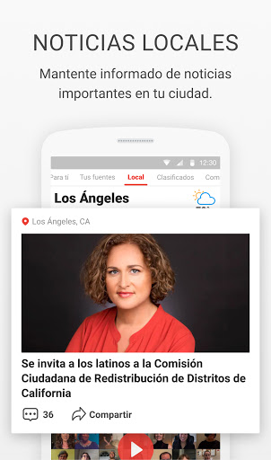 Captura de pantalla de NewsBreak: Noticias Locales