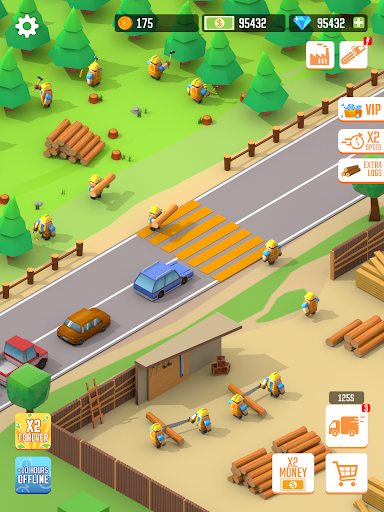 Idle Lumber Empire: Tycoon Inc Screenshot