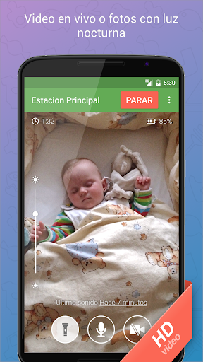 Captura de pantalla de Baby Monitor 3G