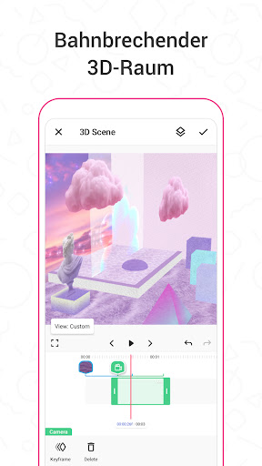 Funimate Videobearbeitung App Screenshot