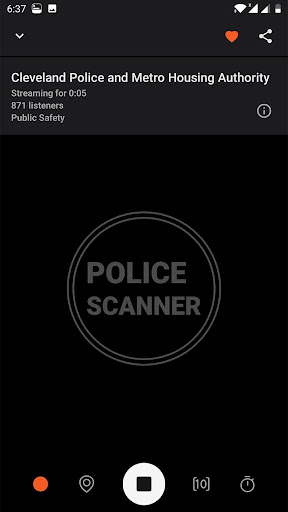 Police Scanner - Live Radio Screenshot