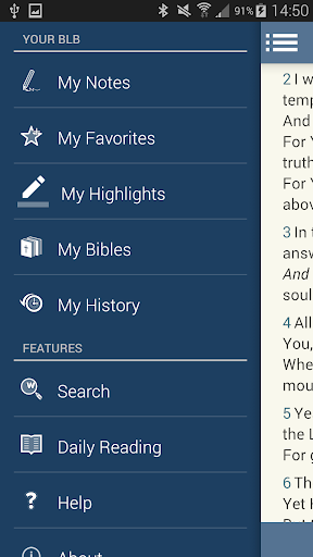 Blue Letter Bible screenshot