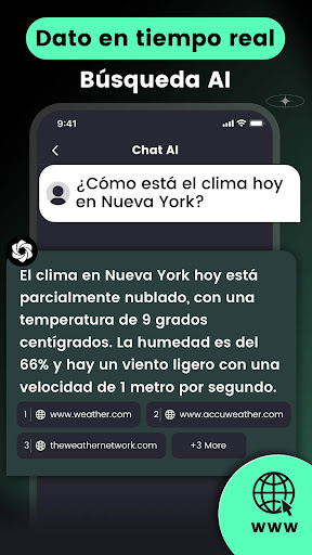 Captura de pantalla de AI Chat・Asistente de chatbot