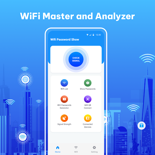 Show Wifi Password: Wifi List screenshot