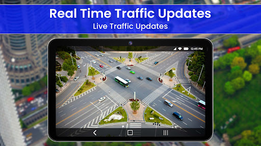 Captura de pantalla de Live Earth Map: GPS Navigation
