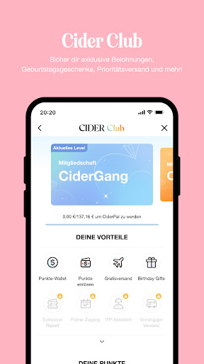 CIDER – Kleidung und Mode Screenshot