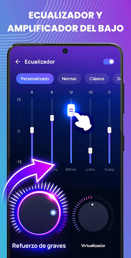 Captura de pantalla de Reproductor de Música & MP3