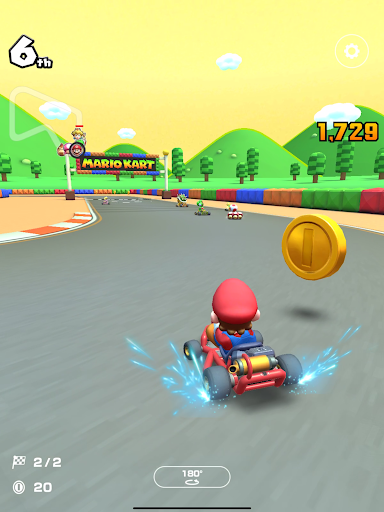 Captura de pantalla de Mario Kart Tour