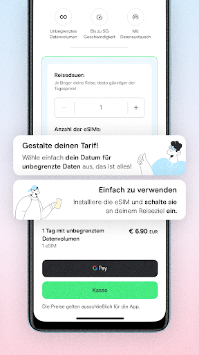 Holafly eSIM Unbegrenzte Daten Screenshot