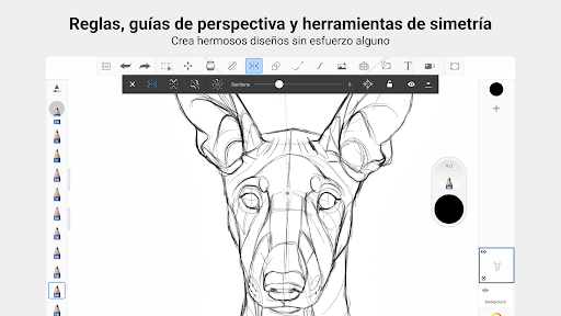 Captura de pantalla de Sketchbook