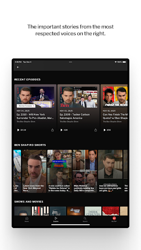 DailyWire+ screenshot
