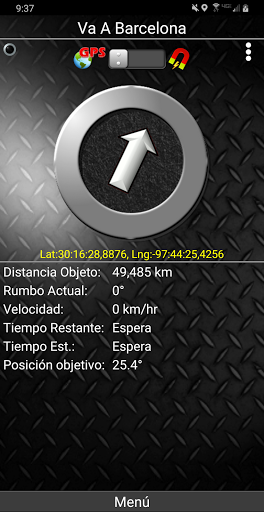 Captura de pantalla de GPS Waypoints Navigator