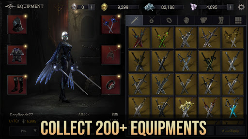 Captura de pantalla de Shadow Hunter: Offline Premium