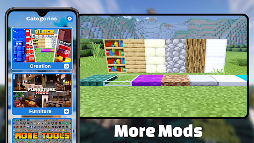 Camouflage Doors Mod for MCPE screenshot
