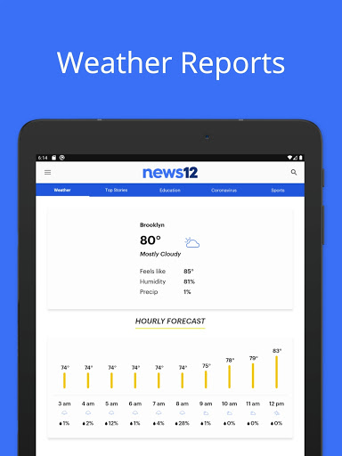 Captura de pantalla de News 12
