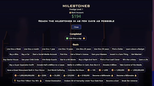 Captura de pantalla de Idle Trillionaire: Money Game