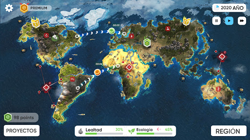 Captura de pantalla de ¡ECO inc. Sandbox del Mundo