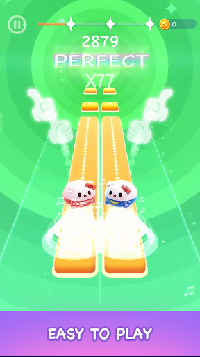 Captura de pantalla de Two Cats - Music Games