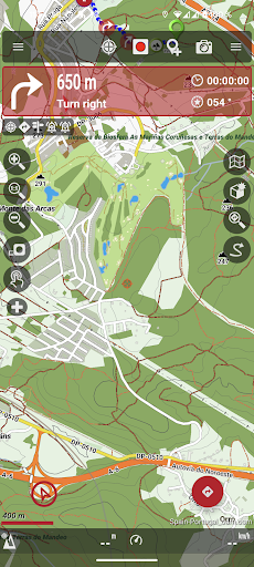 Captura de pantalla de OruxMaps GP