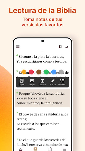 Captura de pantalla de Santa Biblia Reina Valera