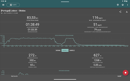 Geo Tracker - GPS tracker Screenshot