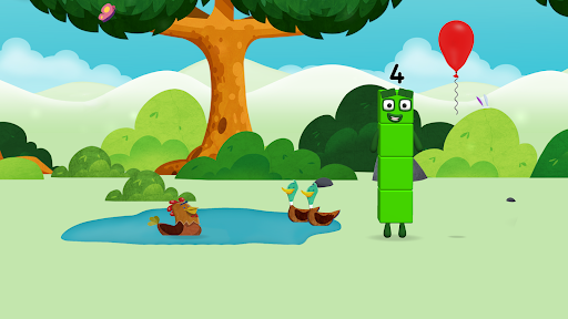 Captura de pantalla de Numberblocks: Escondidas