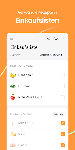 Samsung Food: Mahlzeitplanung Screenshot