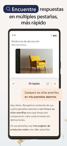 Captura de pantalla de Microsoft Edge