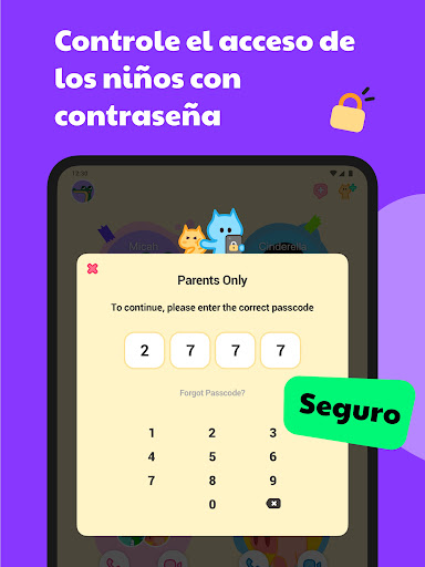 Captura de pantalla de JusTalk Kids Messenger
