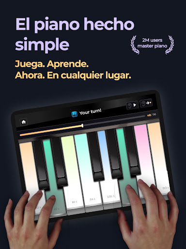 Captura de pantalla de Piano - music & songs games