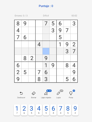 Captura de pantalla de Sudoku - Sudoku Puzzles