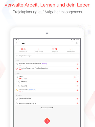 Focus To-Do：Pomodoro Timer Screenshot