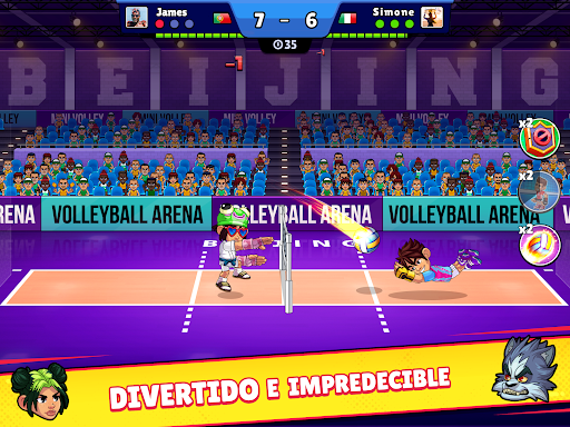 Captura de pantalla de Volleyball Arena