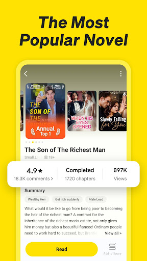 NovelUP — Novel Downloader screenshot