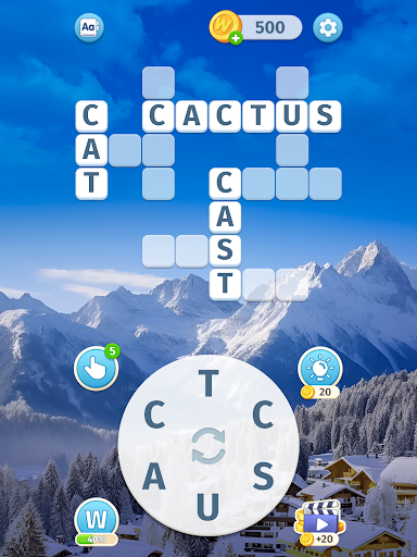 Sky Words: Relax Puzzle Games screenshot