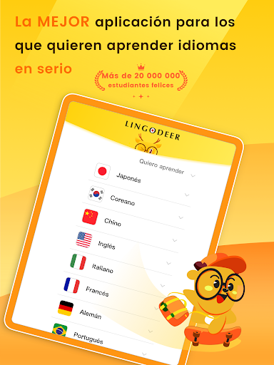 Captura de pantalla de LingoDeer - Aprender Idiomas