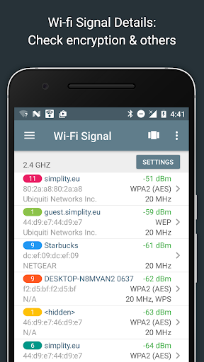 Captura de pantalla de Network Analyzer Pro