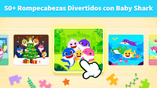 Captura de pantalla de Tiburón Bebé Rompecabezas