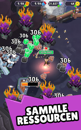Wizario: Idle Survival Screenshot