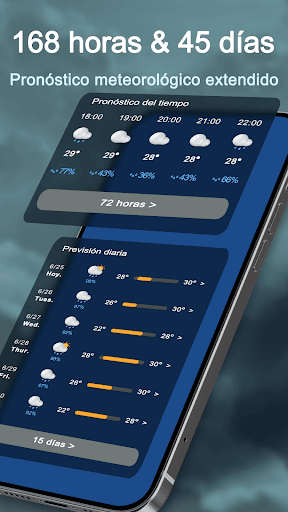 Captura de pantalla de Clima local - Tiempo & Radar